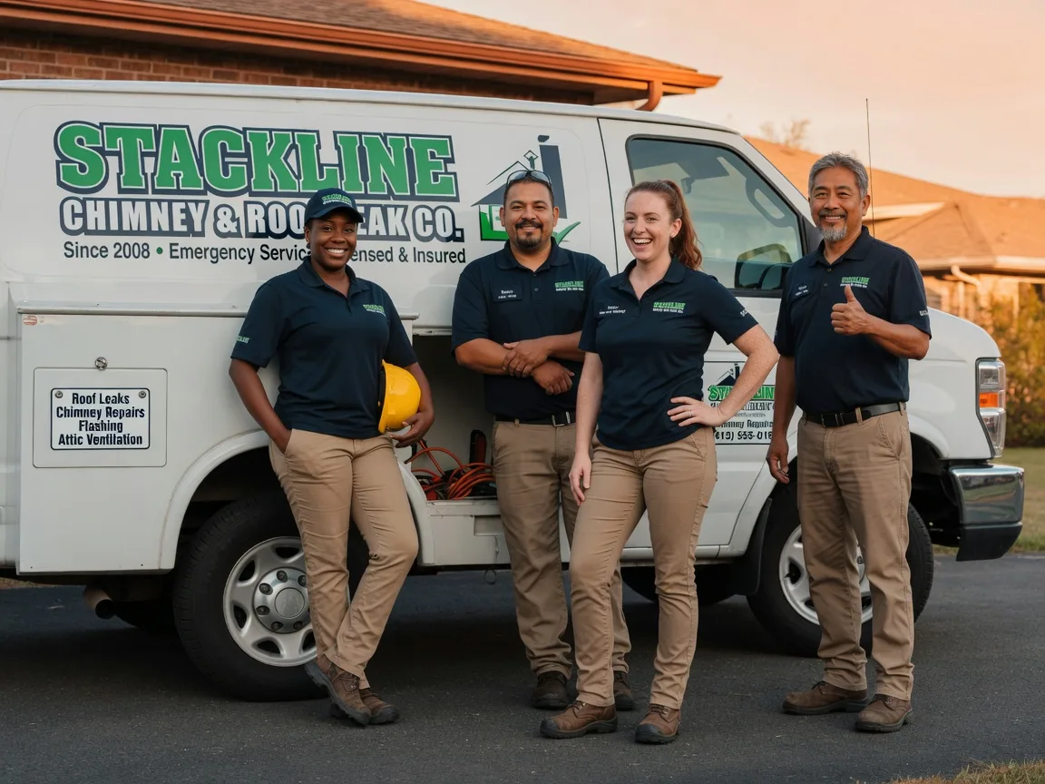 Chimney flashing repair company in Susan, VA